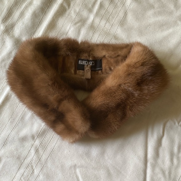 Vintage 60s-80s Burchay’s Genuine Fur Collar/Scarf - Picture 1 of 5